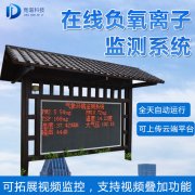 負(fù)氧離子監(jiān)測站，廠家發(fā)貨